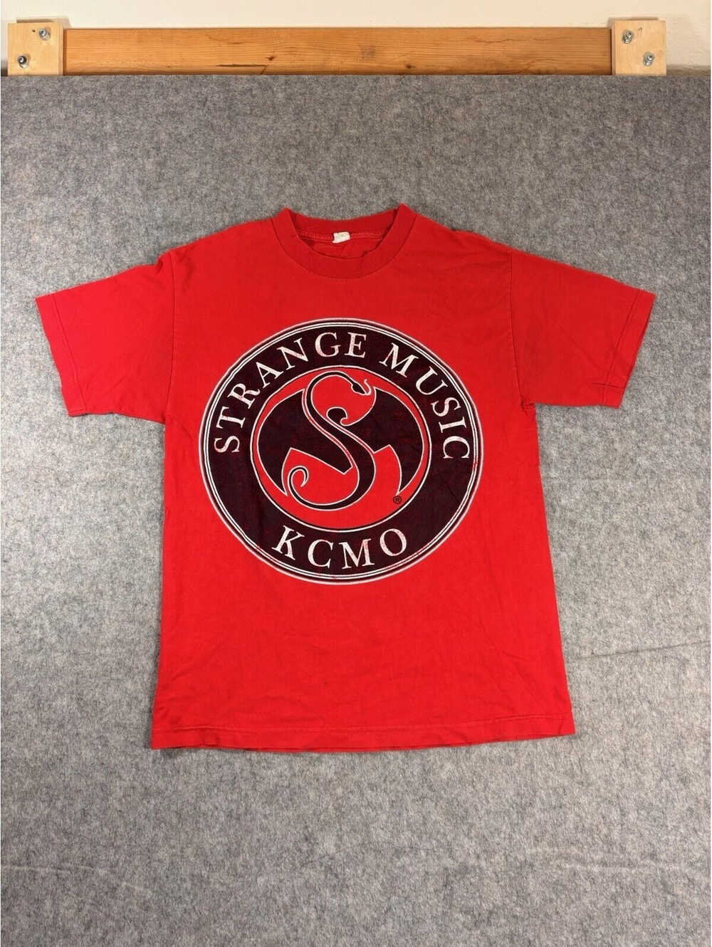 Tech N9ne Graphic T Shirt Men's M Red Strange Music Rap Hip Hop KCMO